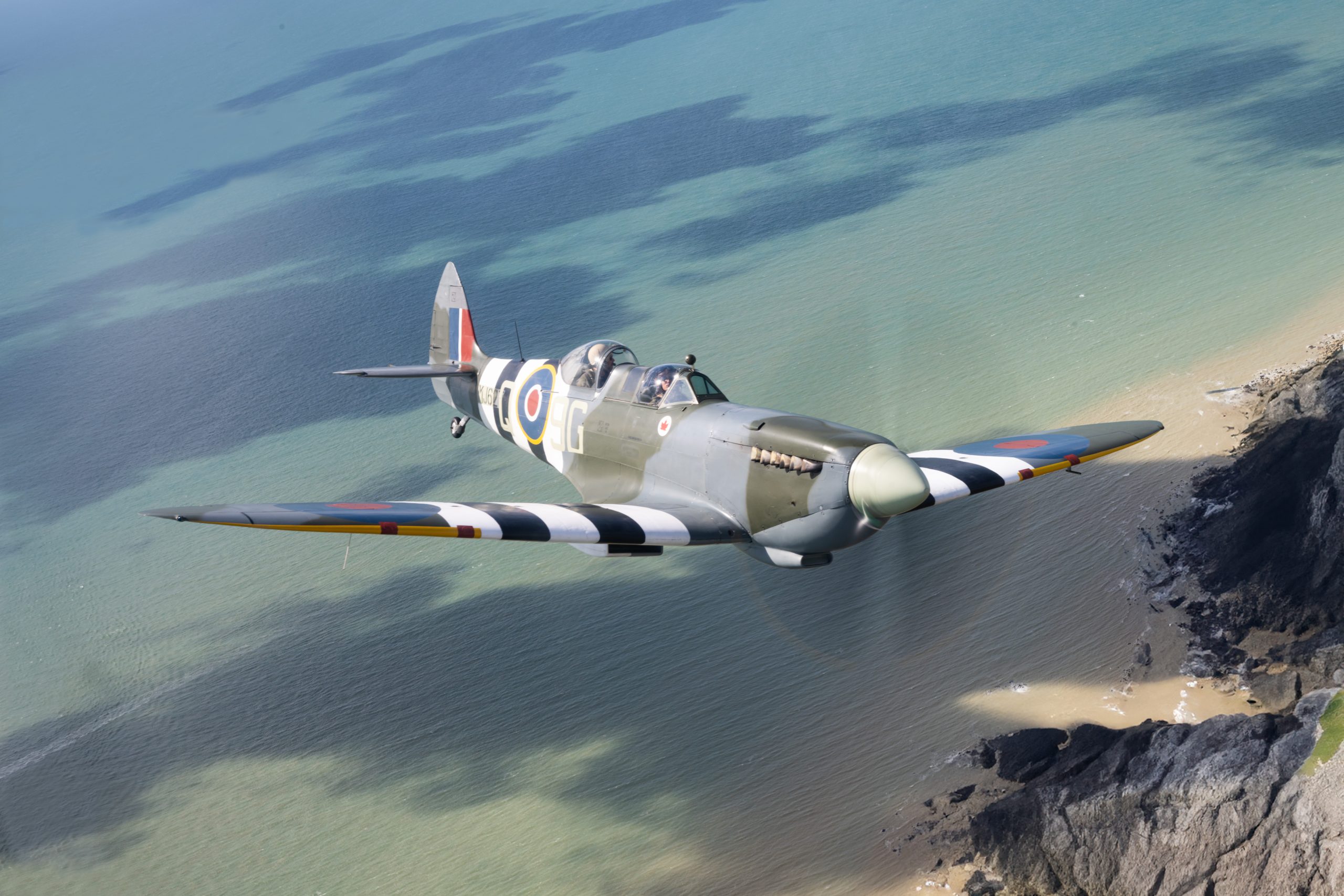Spitfire Flights Isle Of Man. Spitfire MJ627
